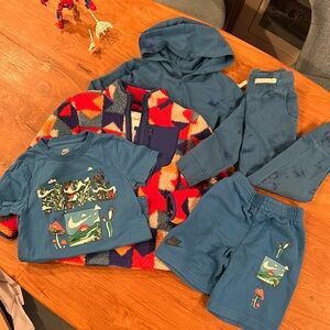 Bundle of Cat&Jack and NIKE sets, Boys size XS, 5/6